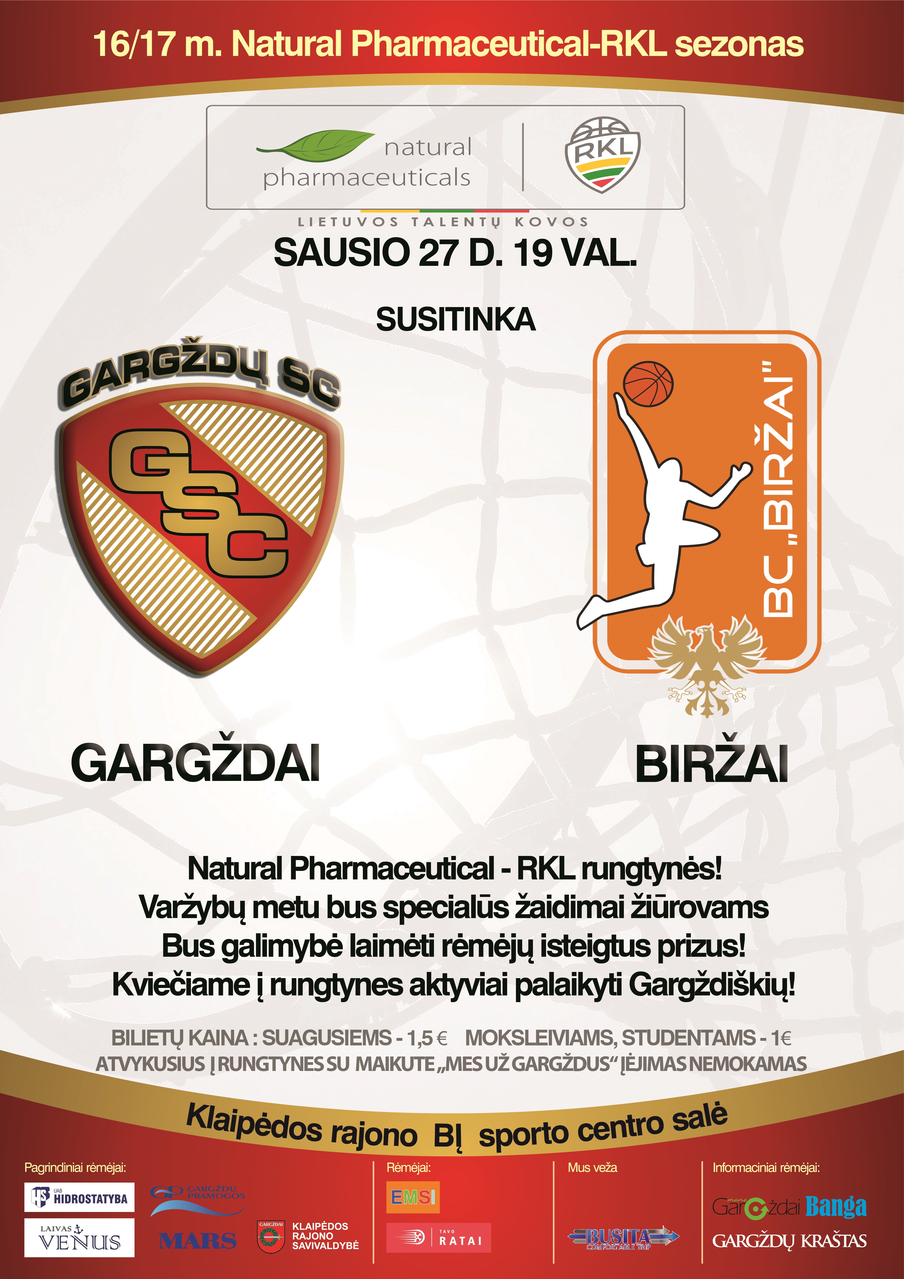 Gargždų SC vs Biržų „Biržai“