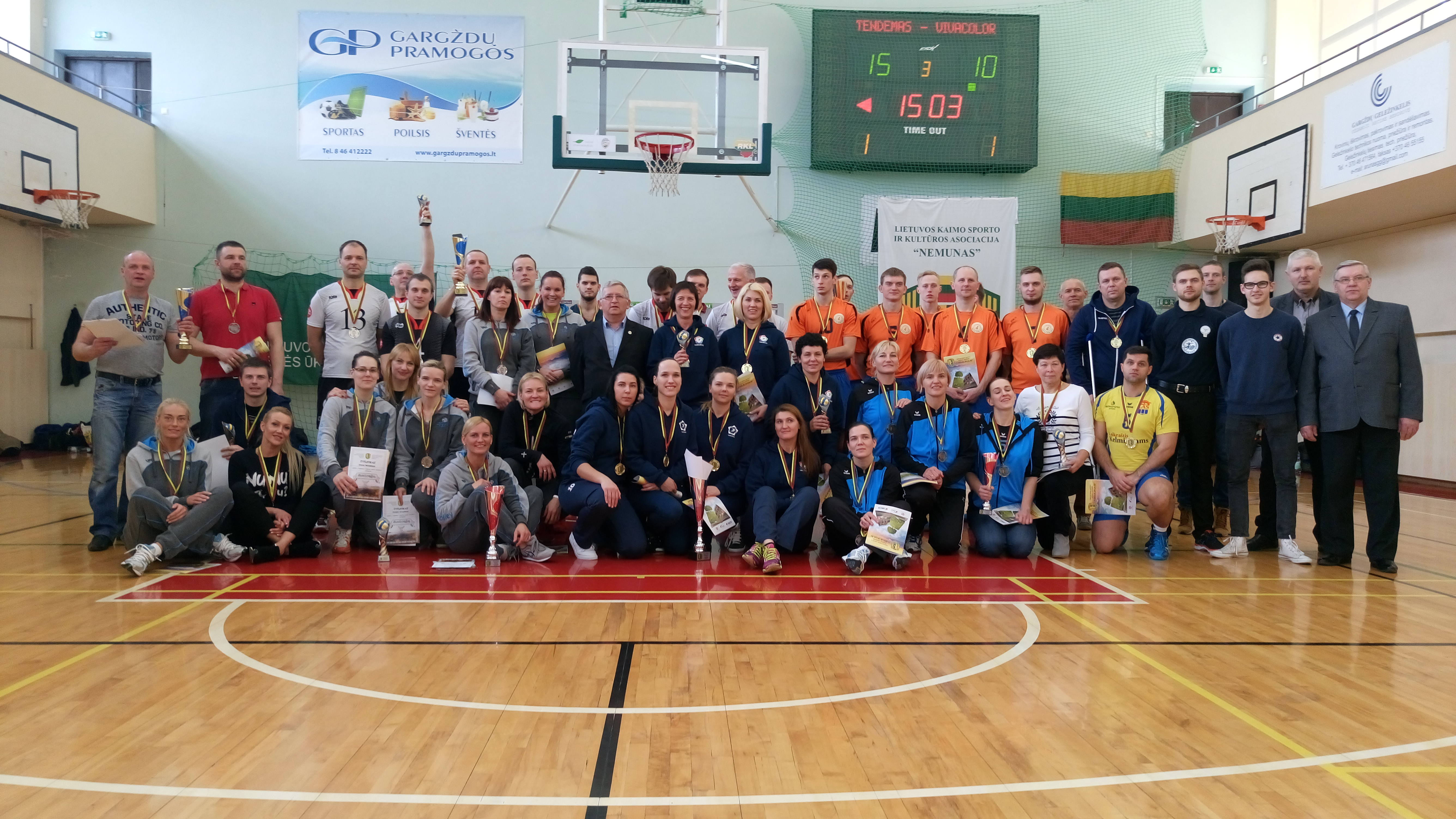 LKSKA „NEMUNAS“ moterų ir vyrų tinklinio taurės varžybose Gargžduose triumfavo Gargždų SC ,, ir Kelmės ,,Tendemas“