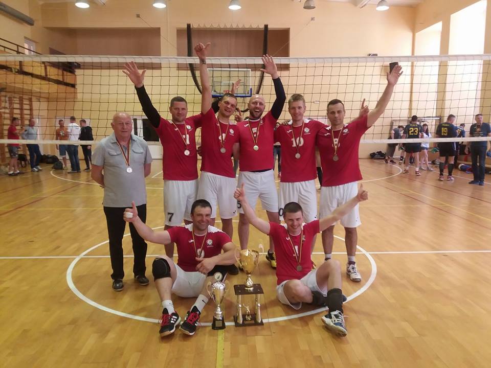 Klaipėdos rajono tinklininkai iškovojo sidabro medalius