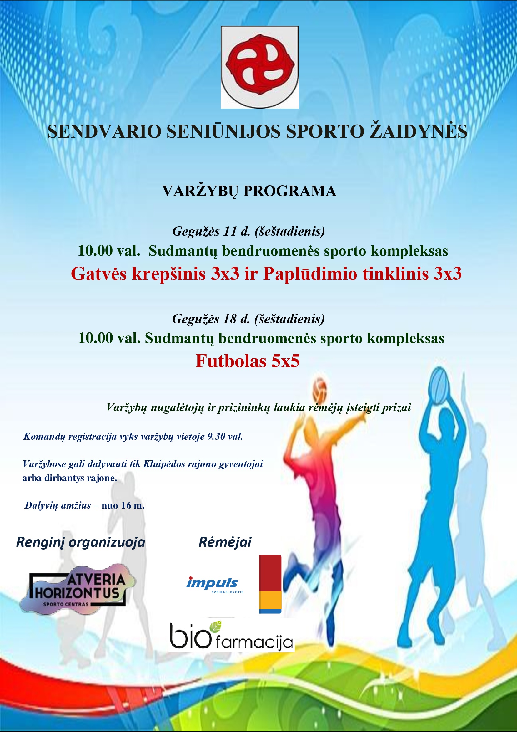 Sendvario seniūnijos sporto žaidynės