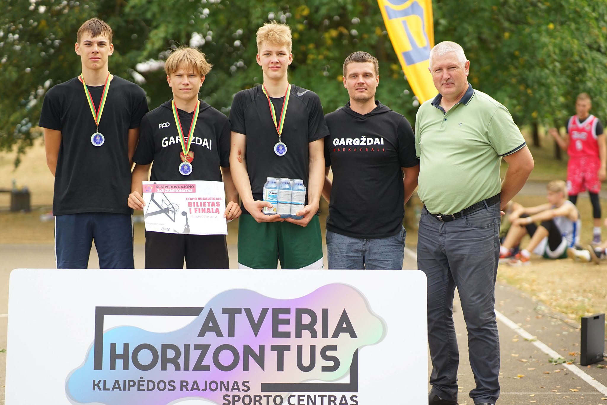 II Klaipėdos rajono 3×3 čempionato turas paženklintas dalyvių gausa