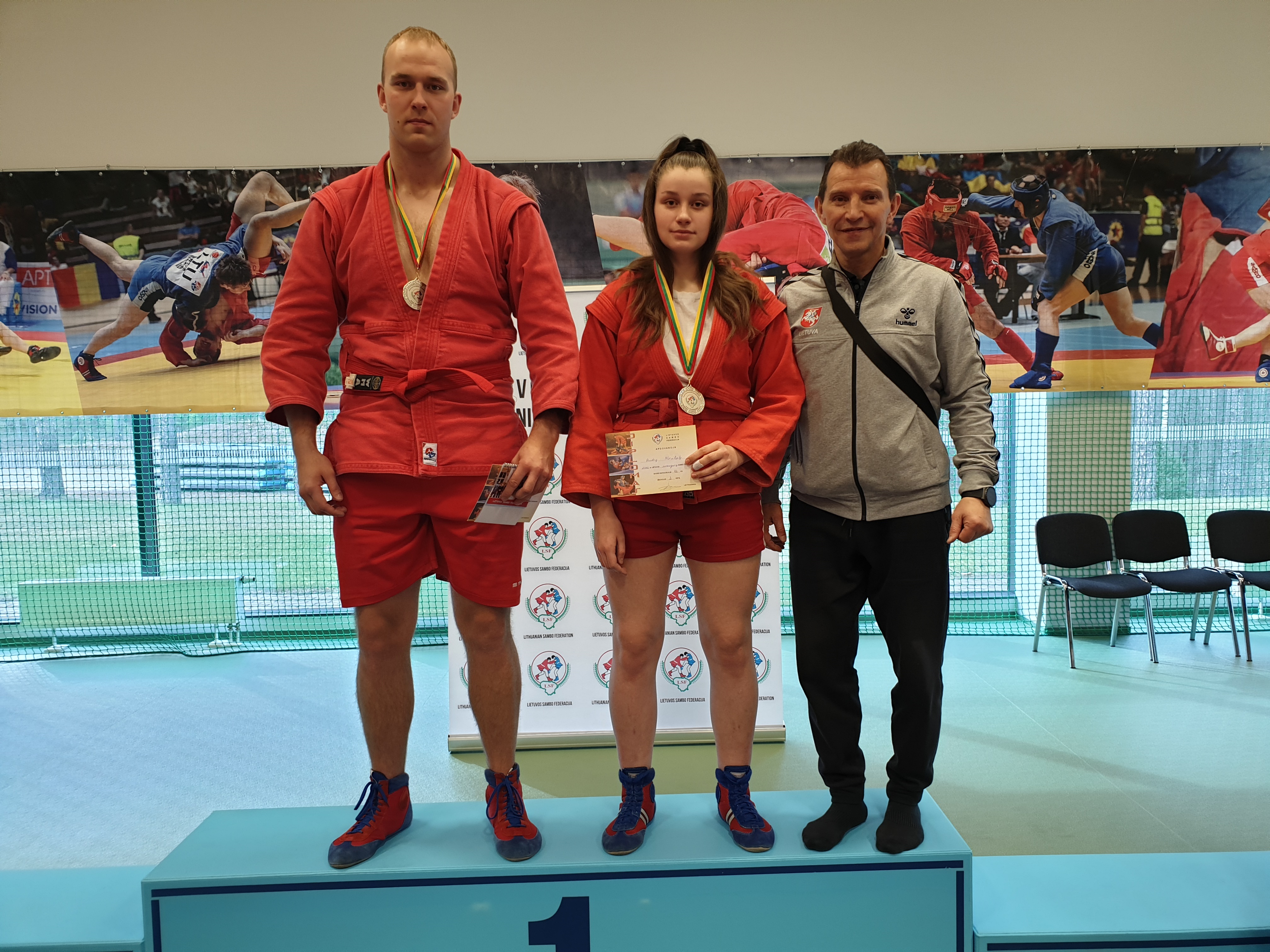 Lietuvos dziudo ir sambo čempionatuose – gargždiškių prizinės vietos