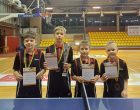 Sporto centro ugdytiniai užtikrintai varžėsi komandiniame stalo teniso čempionate